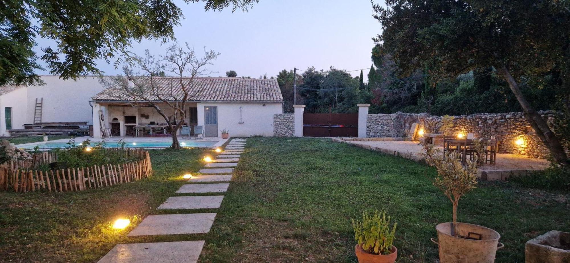 Dans Un Mas Provencal Renove Appartement Saint-Hilaire-dʼOzilhan